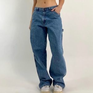 Wrangler carpenter baggy low rise jeans